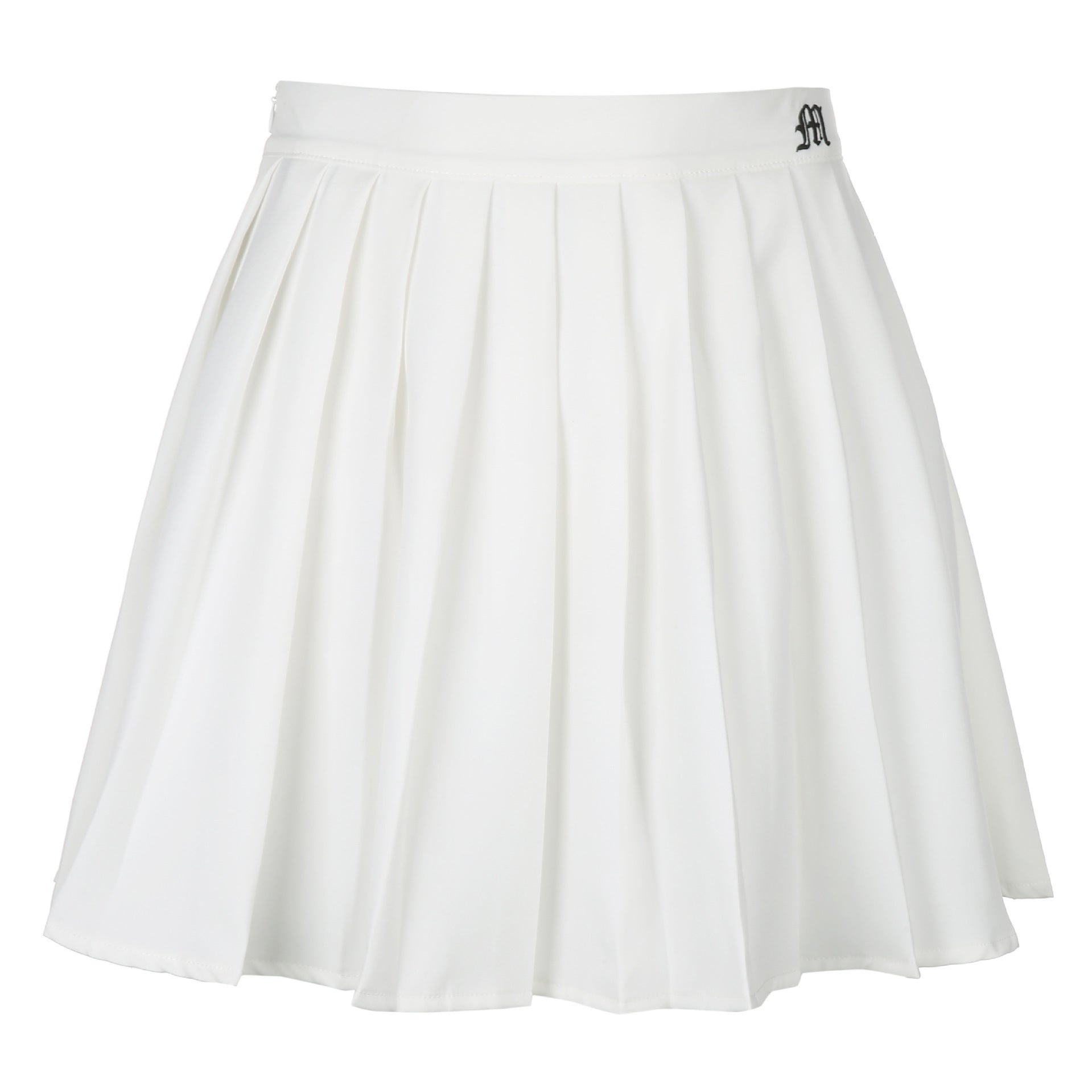 White Pleated Golf Skirts - TWISTLOOM