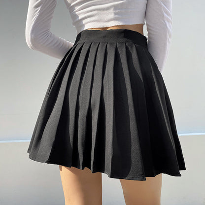 White Pleated Golf Skirts - TWISTLOOM