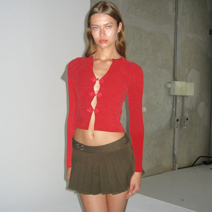 Slimming And Short Navel Bottom Shirt - TWISTLOOM