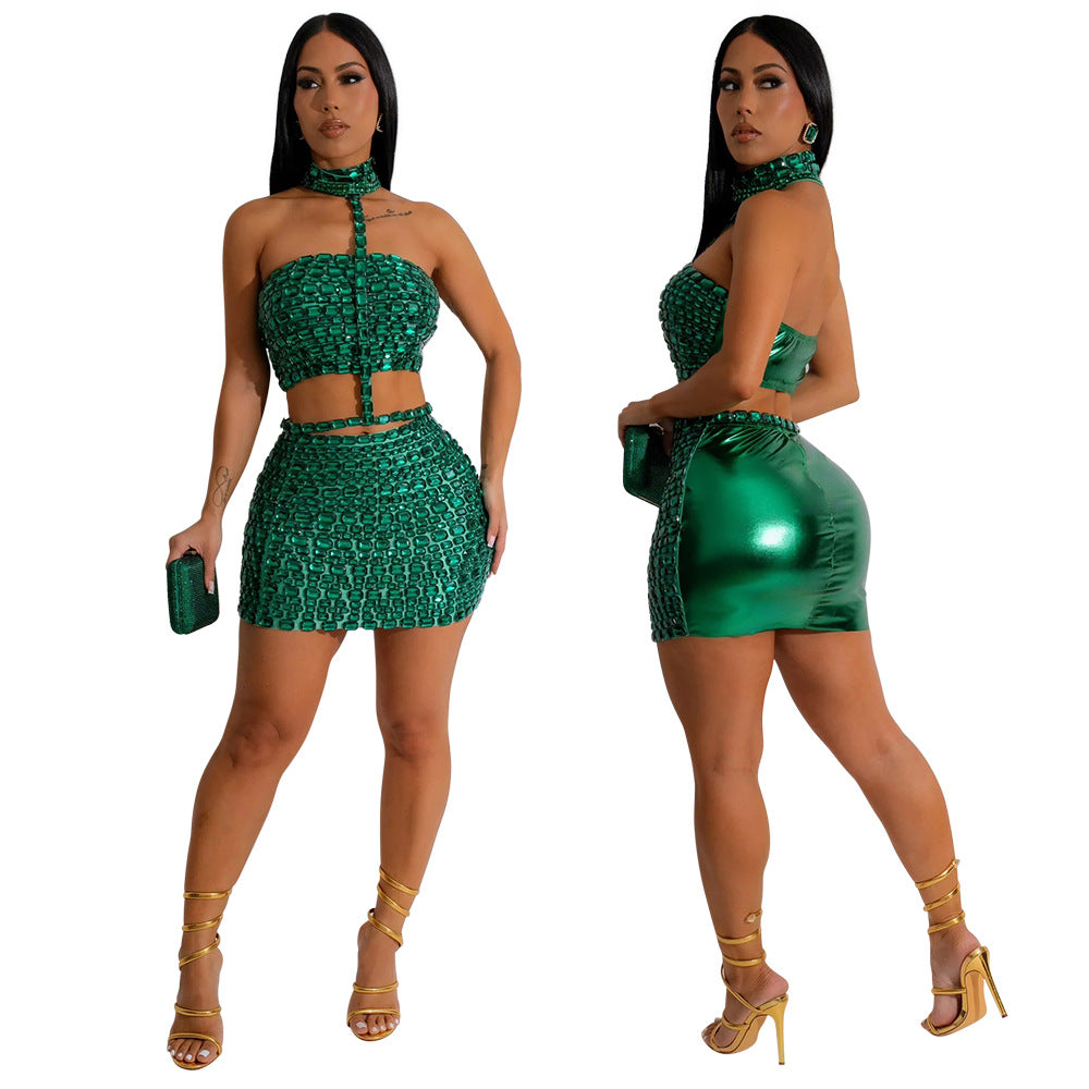 Tube Top Package Hip Skirt - TWISTLOOM